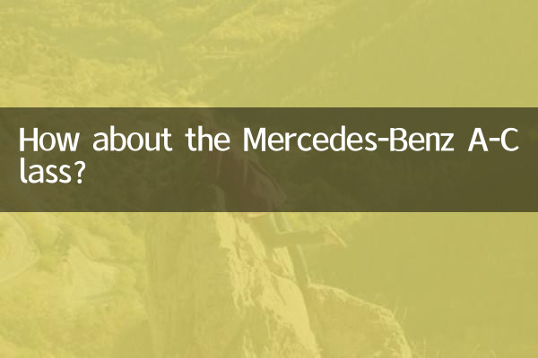 মার্সিডিজ-বেঞ্জ এ-ক্লাস সম্পর্কে কেমন?