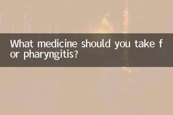 Welche Medikamente sollten Sie gegen Pharyngitis einnehmen?