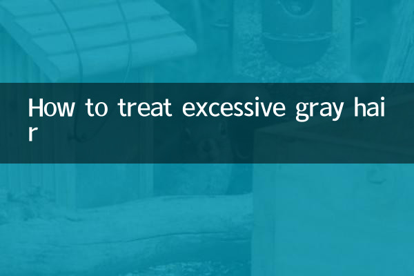 Como tratar o excesso de cabelos grisalhos