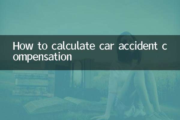 How to calculate car accident compensation
