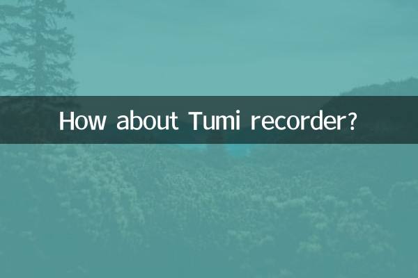 How about Tumi recorder?