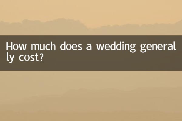 Quanto custa geralmente um casamento?