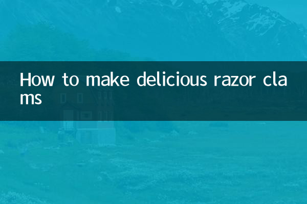 Comment faire de délicieuses couteaux