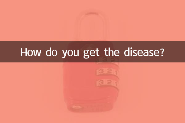 ¿Cómo se contrae la enfermedad?