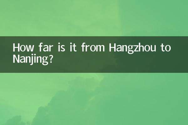 杭州到南京多少公里