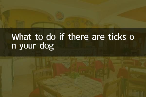 O que fazer se houver carrapatos em seu cachorro