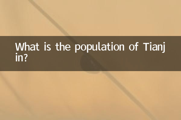 तियानजिन की जनसंख्या कितनी है?