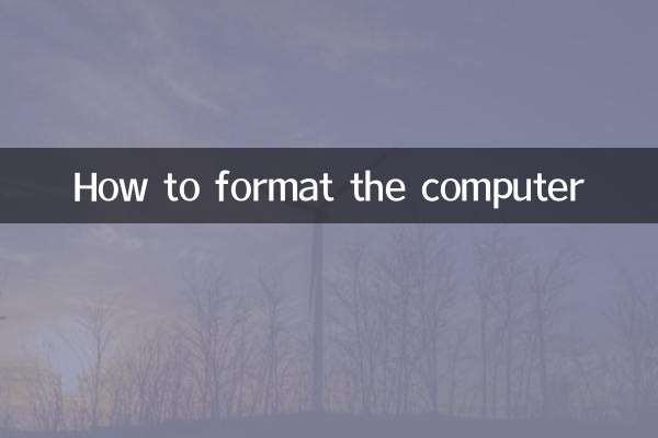 Come formattare il computer