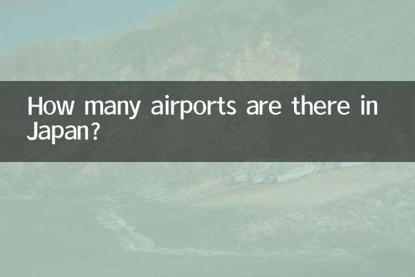 Quantos aeroportos existem no Japão?