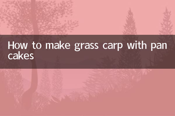 Cómo hacer carpa herbívora con panqueques