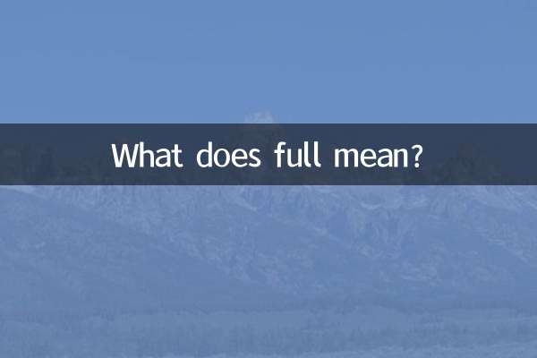 مکمل مطلب کیا ہے؟