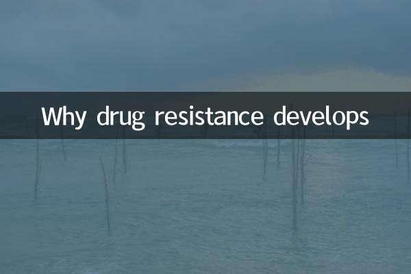 Pourquoi la résistance aux médicaments se développe