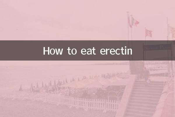 Como comer erectina