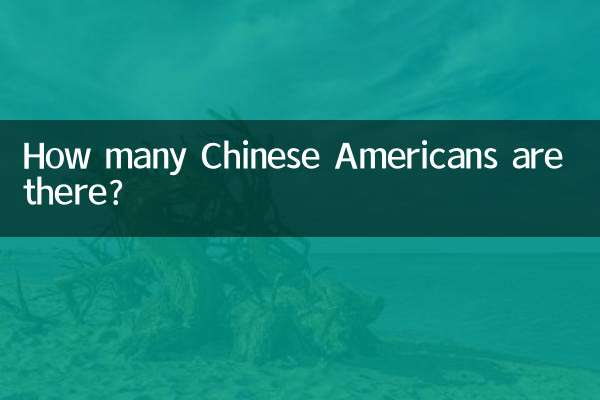 Quanti cinesi americani ci sono?