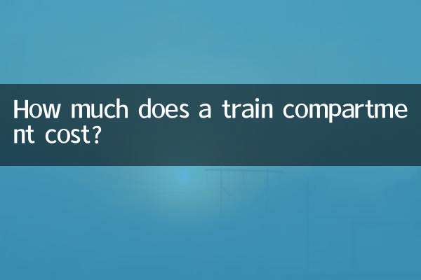 Wie viel kostet ein Zugabteil?