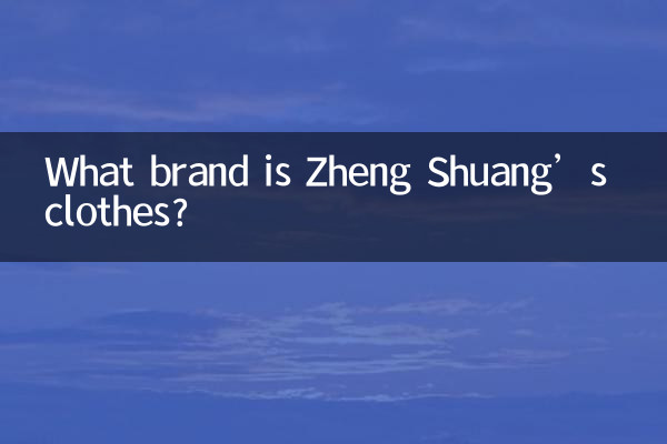 鄭爽の服はどこのブランドですか?