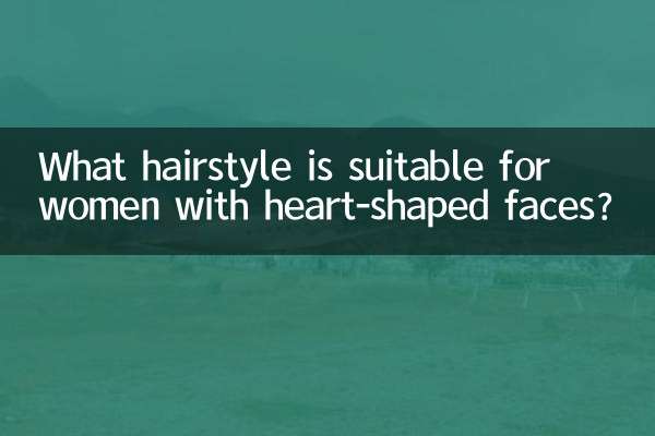 ¿Qué peinado es el adecuado para mujeres con rostro en forma de corazón?