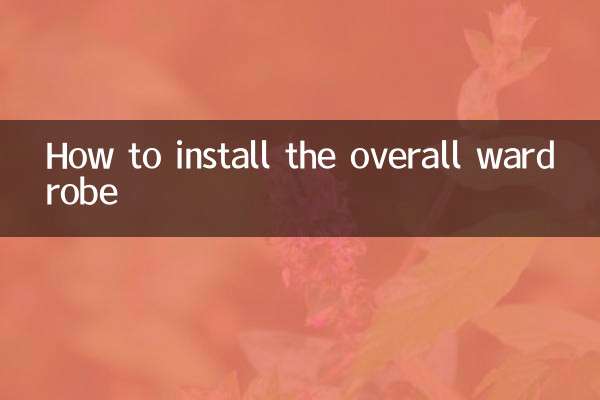 Come installare l'intero guardaroba