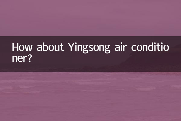 Que tal o ar condicionado Yingsong?