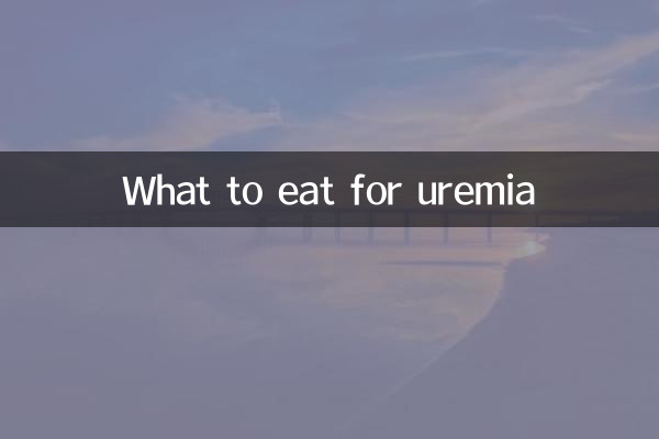 Cosa mangiare per l'uremia
