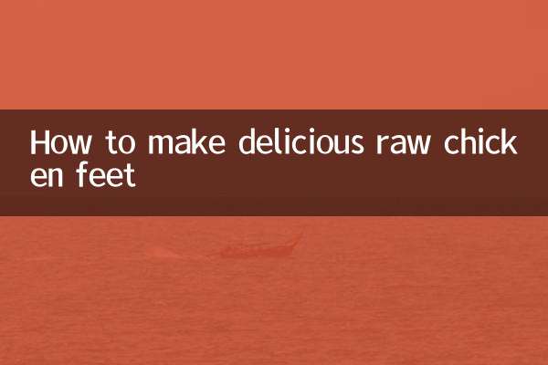 Come preparare delle deliziose zampe di pollo crude