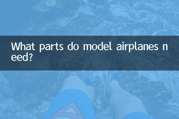মডেল বিমানের কি কি অংশ প্রয়োজন?