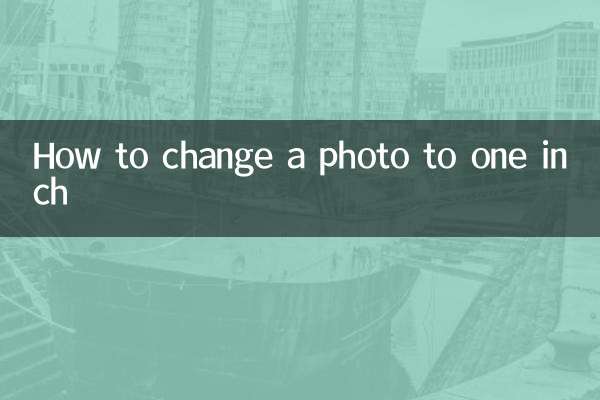 Comment changer une photo en un pouce