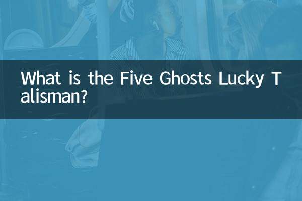 What is the Five Ghosts Lucky Talisman?