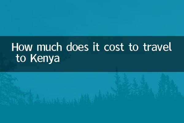 Quanto costa viaggiare in Kenya
