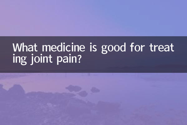 Quel médicament est efficace pour traiter les douleurs articulaires ?