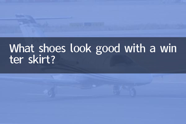 Welche Schuhe passen gut zu einem Winterrock?