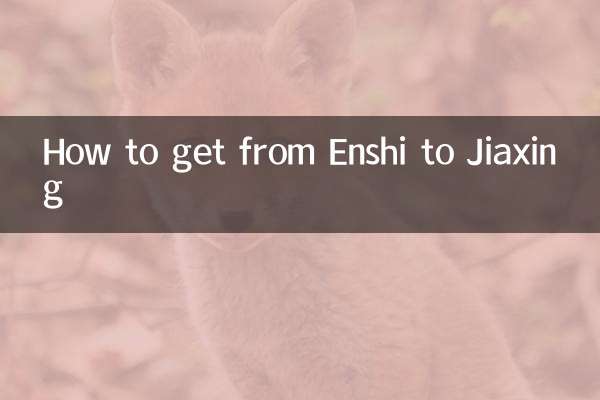 恩施到嘉兴怎么走