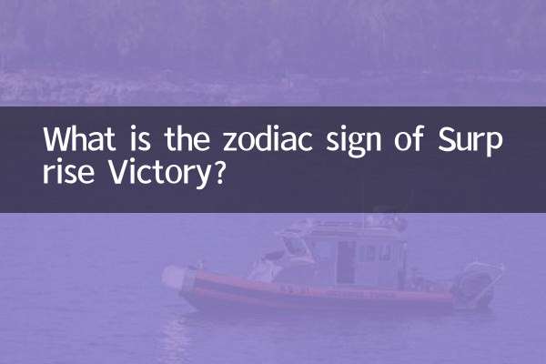 サプライズ勝利の星座は何ですか?