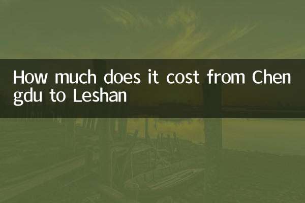 Сколько стоит поездка из Чэнду в Лэшань