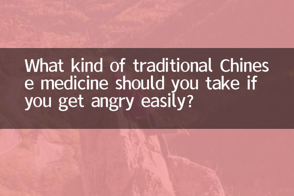 আপনি সহজে রেগে গেলে কি ধরনের ঐতিহ্যবাহী চাইনিজ ওষুধ খাওয়া উচিত?