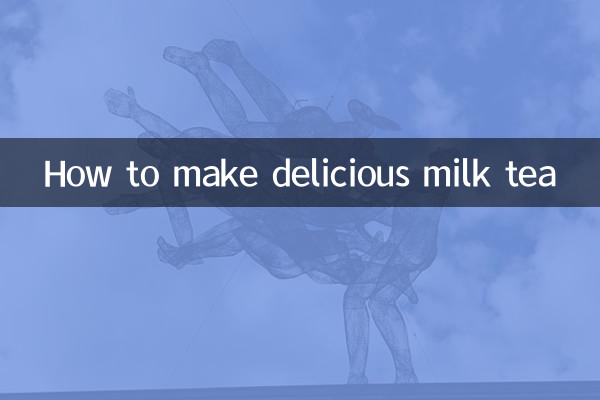 Cómo hacer un delicioso té con leche