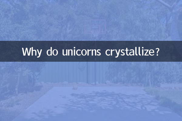 ¿Por qué cristalizan los unicornios?