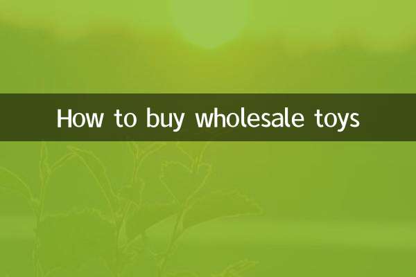 How to buy wholesale toys