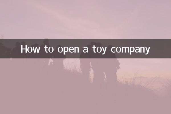 How to open a toy company