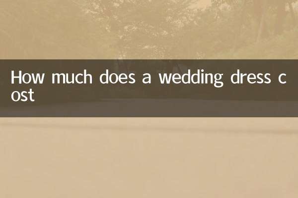 婚纱定制多少钱