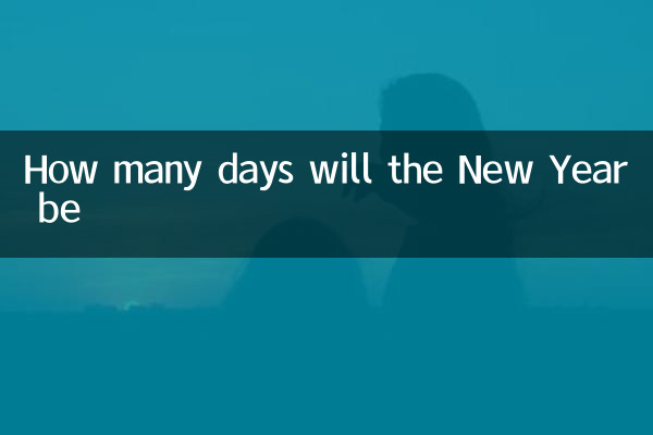 Quantos dias o ano novo será