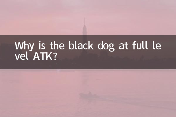 Why is the black dog at full level ATK?