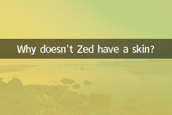 Warum hat Zed keinen Skin?