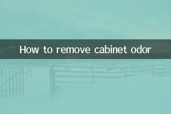 Como remover o odor do gabinete
