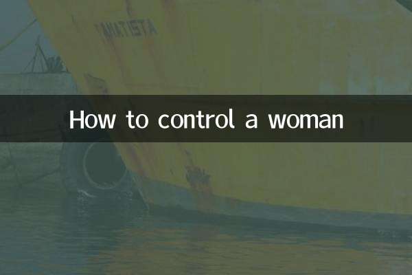 Wie man eine Frau kontrolliert