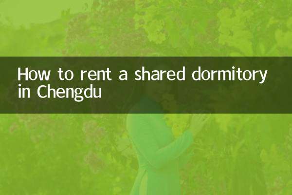 Cómo alquilar una habitación compartida en Chengdu