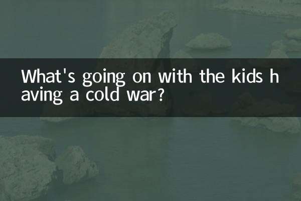 Was ist mit den Kindern im Kalten Krieg los?