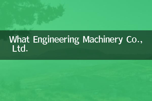 O que a Engineering Machinery Co., Ltd.