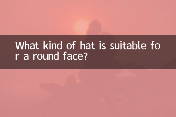 Che tipo di cappello è adatto per un viso tondo?