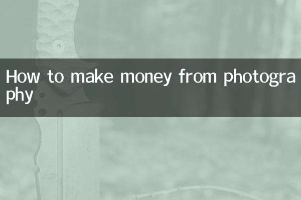攝影怎麼賺錢